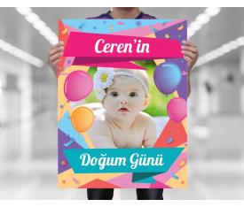 Balonlu Doğum Günü Posteri