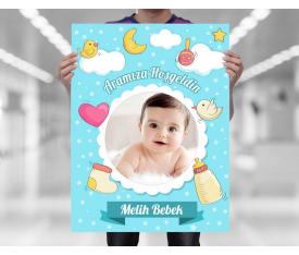 Bulutlu Hoşgeldin Bebek Posteri
