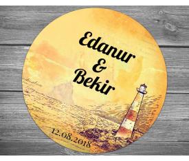 Deniz feneri sticker