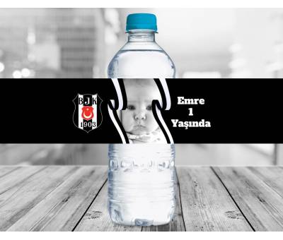 Beşiktaş Su Şişesi Etiketi