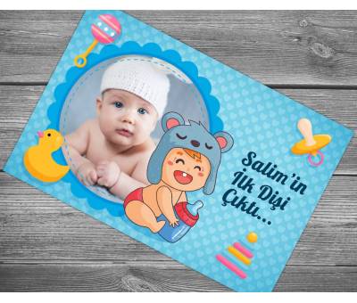 Sevimli Bebek ve Oyuncakları İlk Diş Magneti